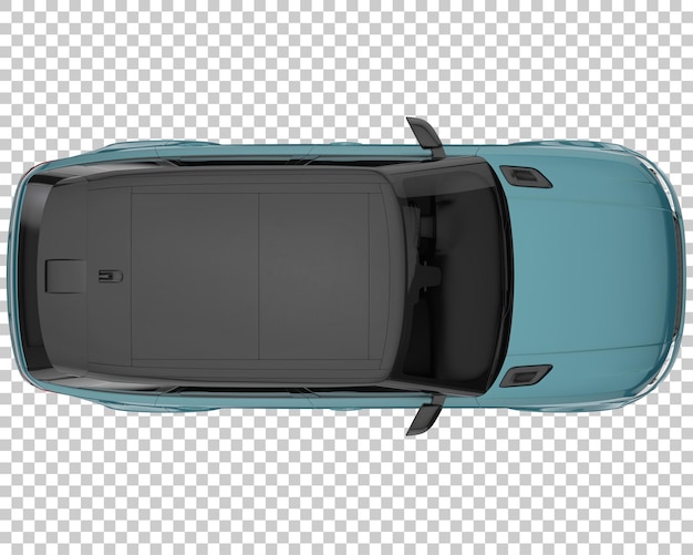 PSD suv em fundo transparente. renderização 3d - ilustração