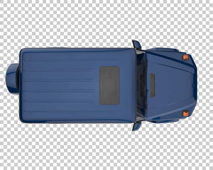 PSD suv em fundo transparente. renderização 3d - ilustração