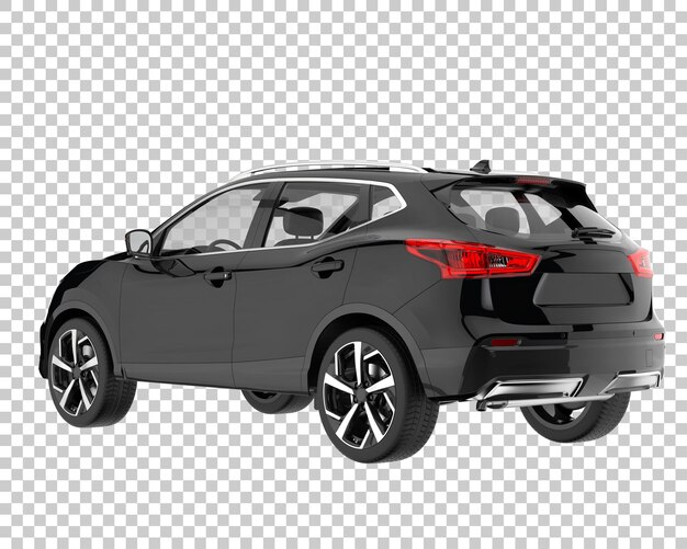 PSD suv em fundo transparente. renderização 3d - ilustração