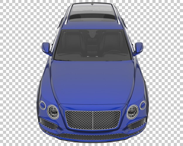 PSD suv em fundo transparente. renderização 3d - ilustração