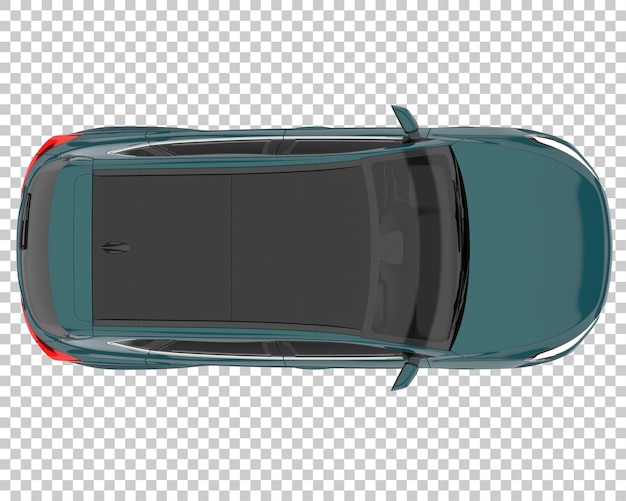 PSD suv em fundo transparente. renderização 3d - ilustração