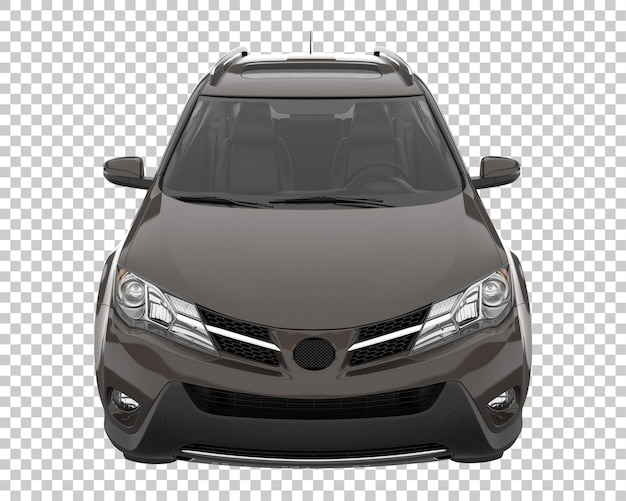 PSD suv em fundo transparente. renderização 3d - ilustração