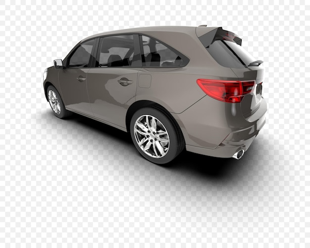 SUV metálico moderno