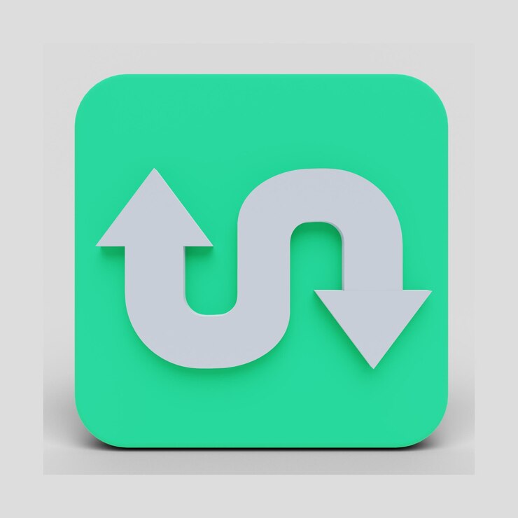 PSD swap 3d illustration icon pack