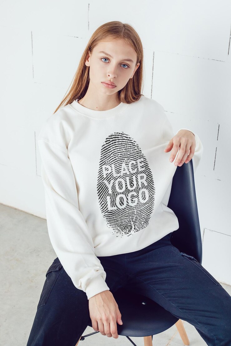 Sweatshirt Mockup für Mädchen