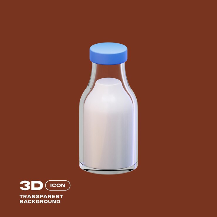 PSD sweet drink 3d illustration png template