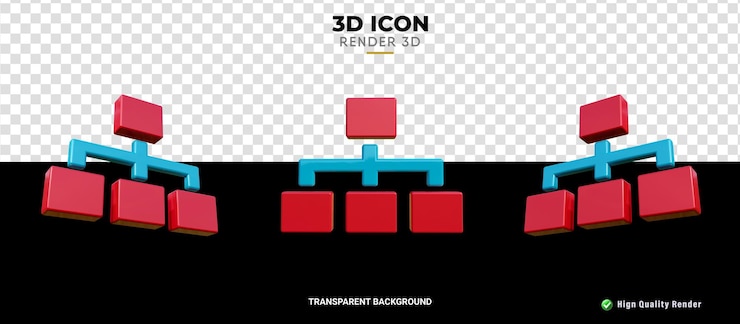 PSD symbol 3d-infografiken gelbe farbe rendern hohe qualität