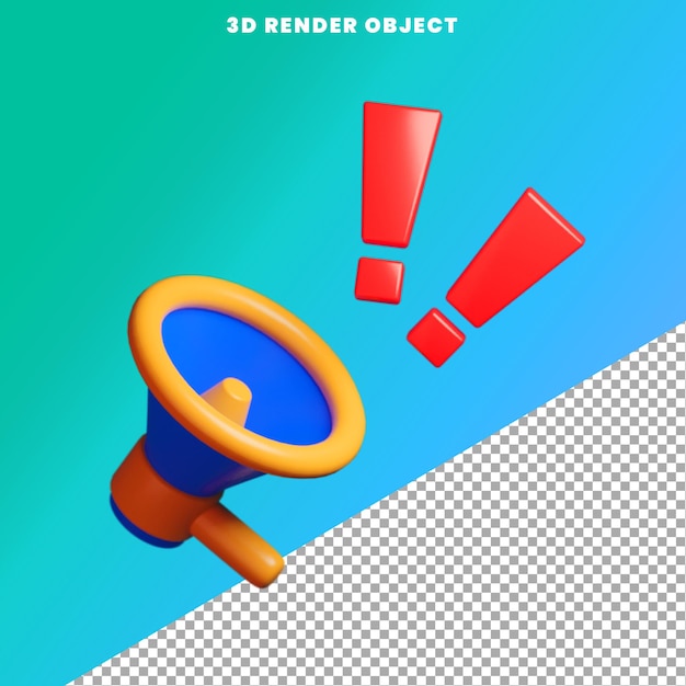 Symbol 3d-rendering premium-psd