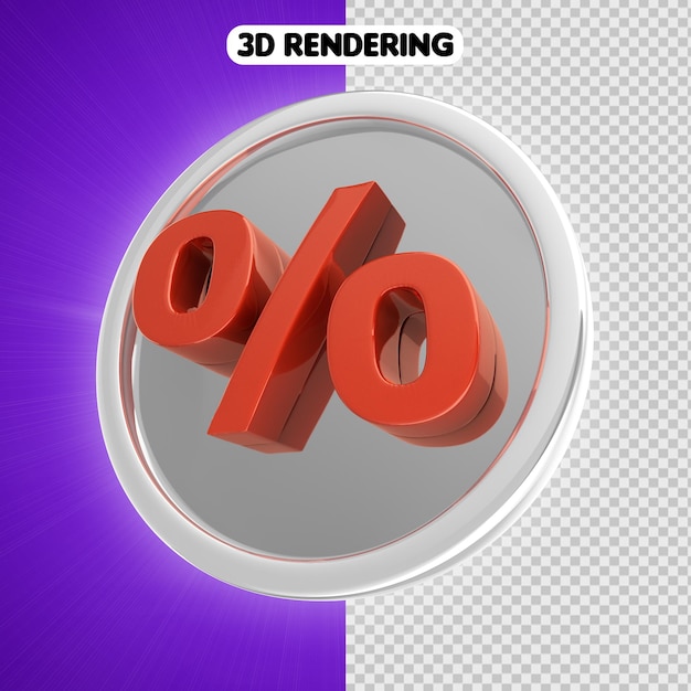 Symbol 3d-rendering