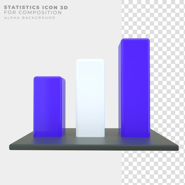 Symbol für 3d-rendering-statistikleisten