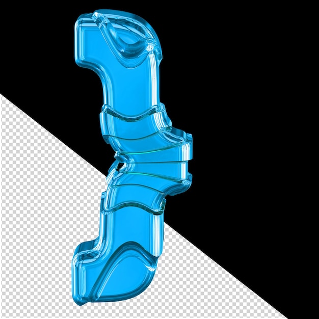 Symbole 3d Avec Sangles Horizontales