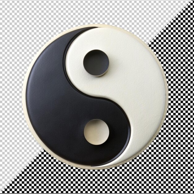 Le Symbole Du Ying Et Du Yang Sur Un Fond Transparent