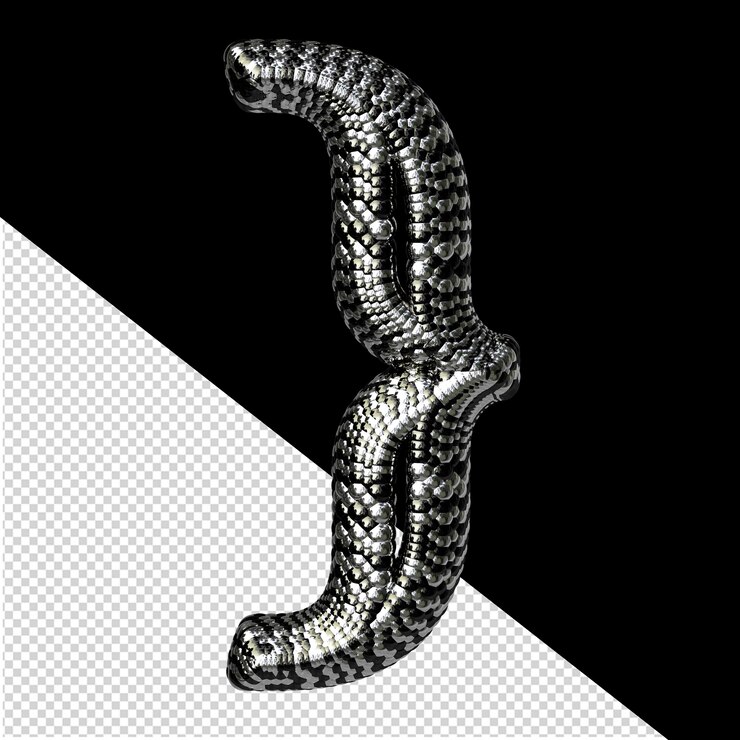 PSD symbole noir et argent