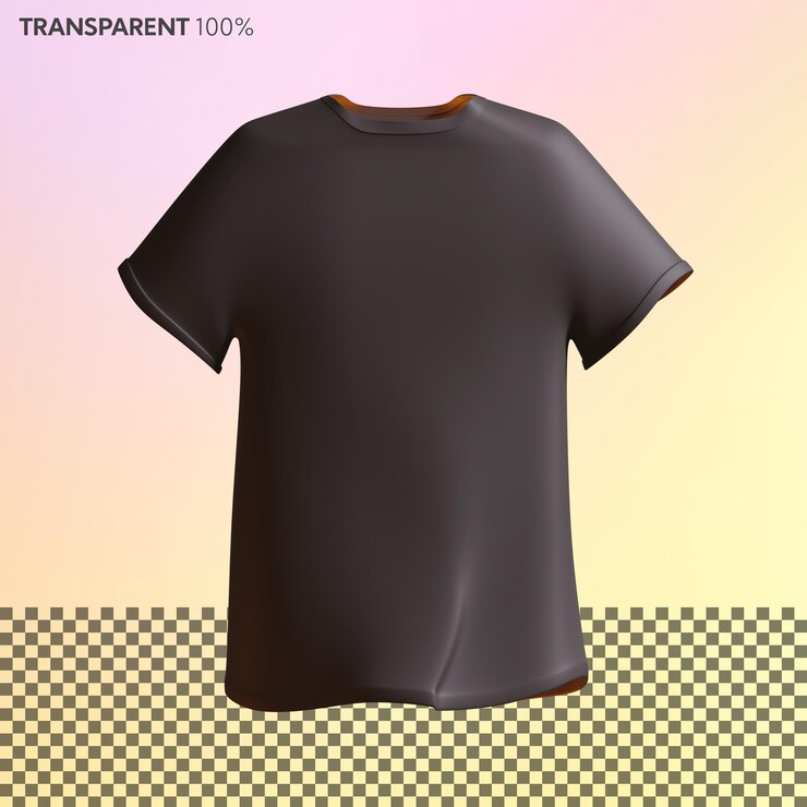 PSD t modelo de camisa