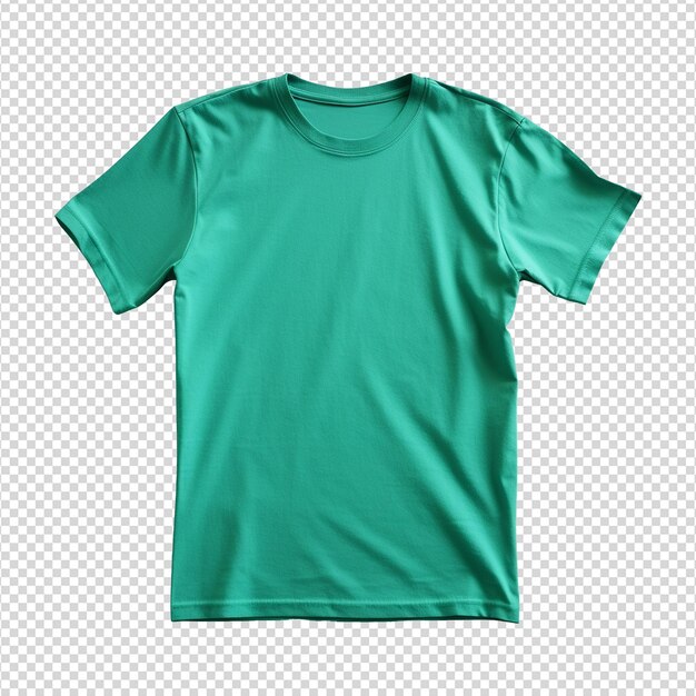 PSD t-shirt castanho isolado em fundo transparente