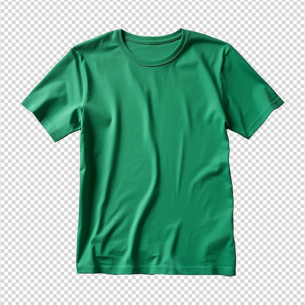 PSD t-shirt castanho isolado em fundo transparente