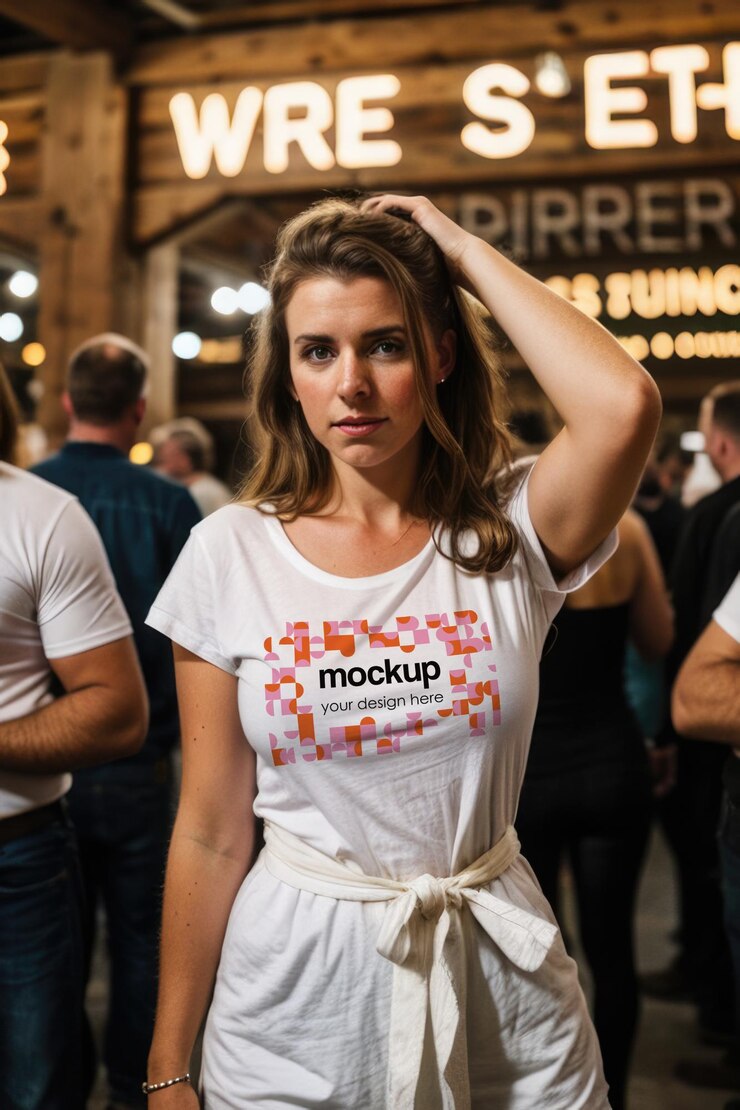 T-Shirt gratuito Mockup Oktoberfest Modello maschile Maschio Unisex Oversized Tee Bella tela 3001 T-shirt design