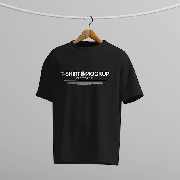 T-Shirt-Hängemockup