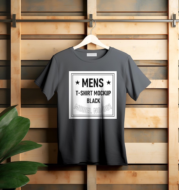 PSD t-shirt-mockup-design für männer