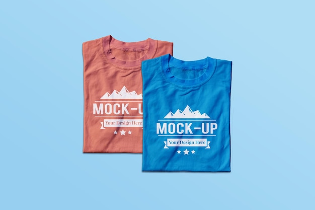 T-Shirt Mockup Design isoliert