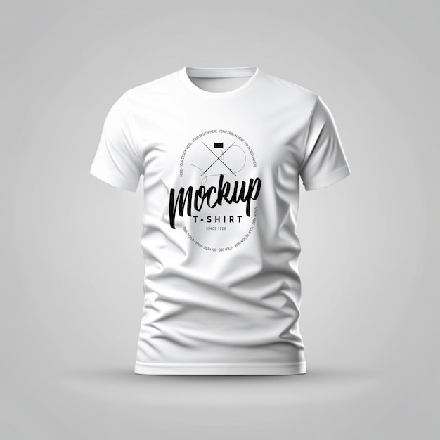 PSD t-shirt mockup design psd para marca de roupas