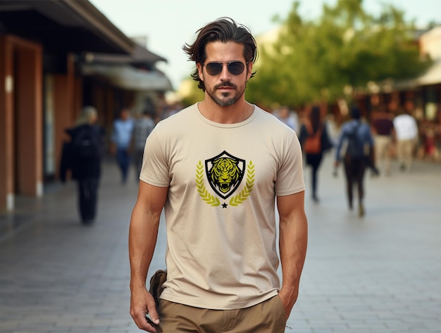 PSD t-shirt-mockup-design-psd-vorlage