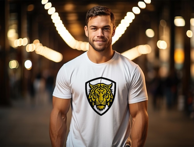 T-shirt-mockup-design-psd-vorlage