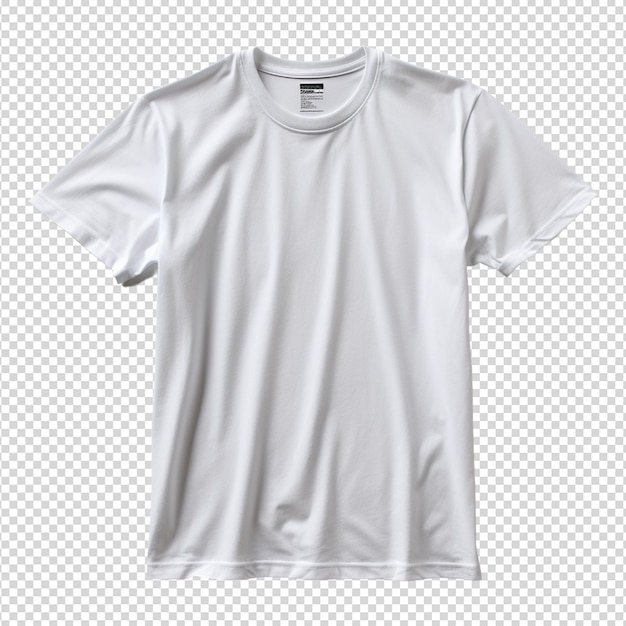 PSD t-shirt-mockup, isoliert auf weiß