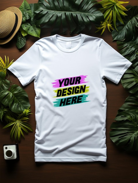 T-shirt-mockup-psd-vorlage