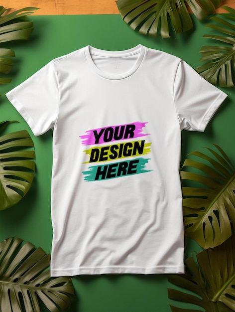 T-shirt-mockup-psd-vorlage