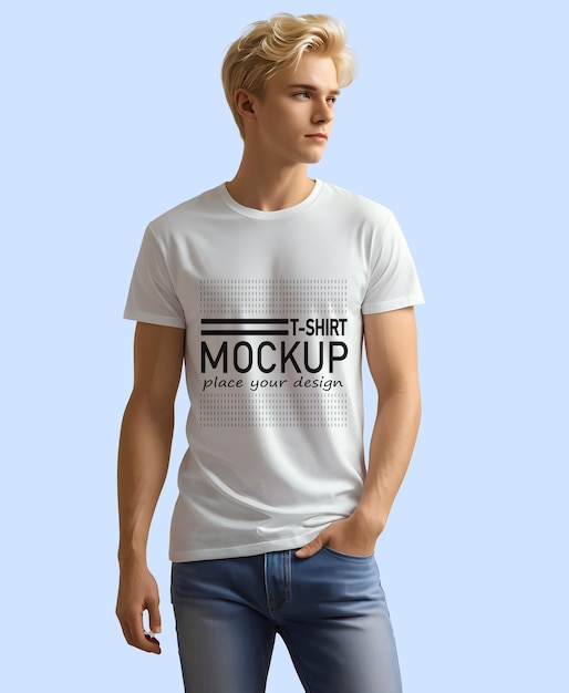 T-Shirt-Mockup-Vorlage