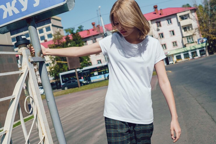 PSD t-shirt modell