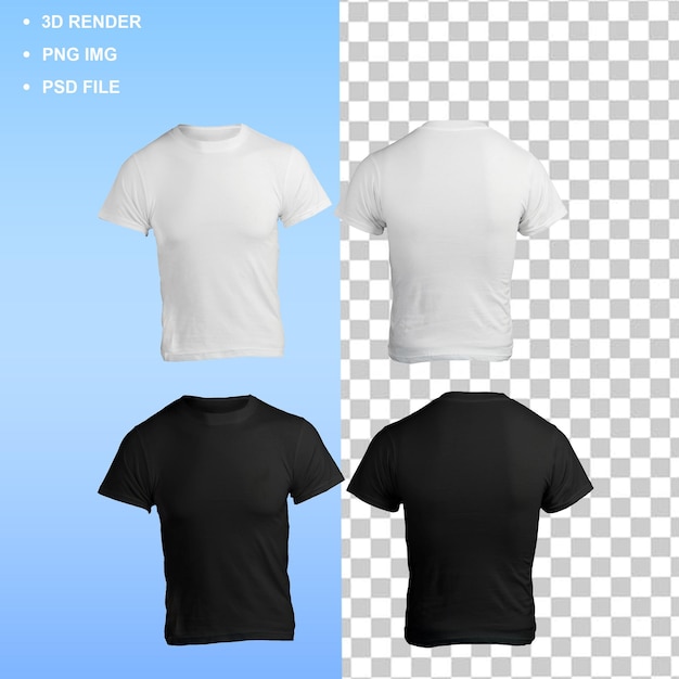 T-Shirt png auf durchsichtigem isolierten Hintergrund