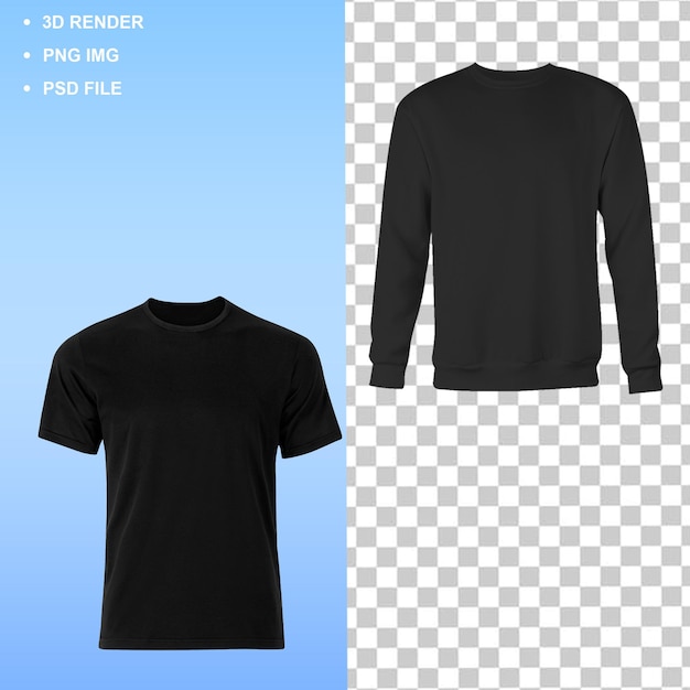 T-shirt png sur fond isolé transparent