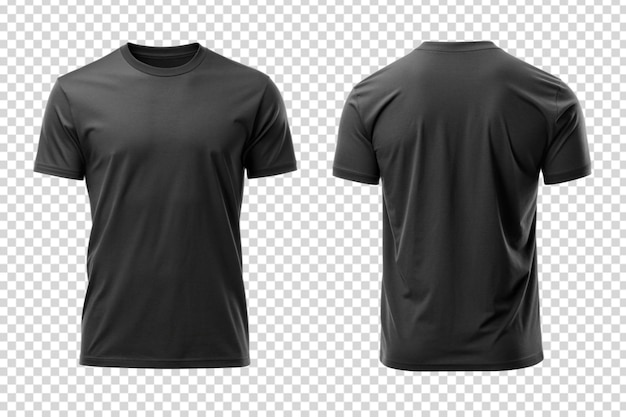 T-shirt preta com logotipo branco na frente