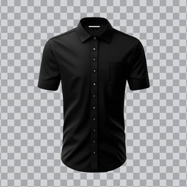 PSD t-shirt preto mockup design png fundo transparente