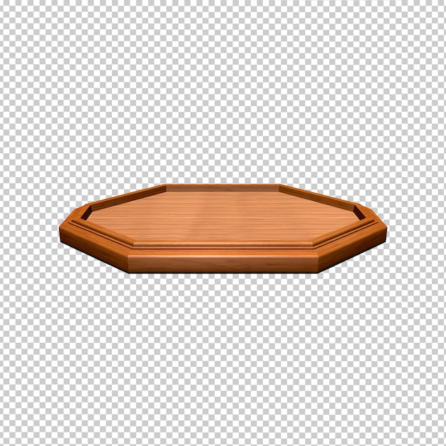 Tabla 3D sin fondo en png