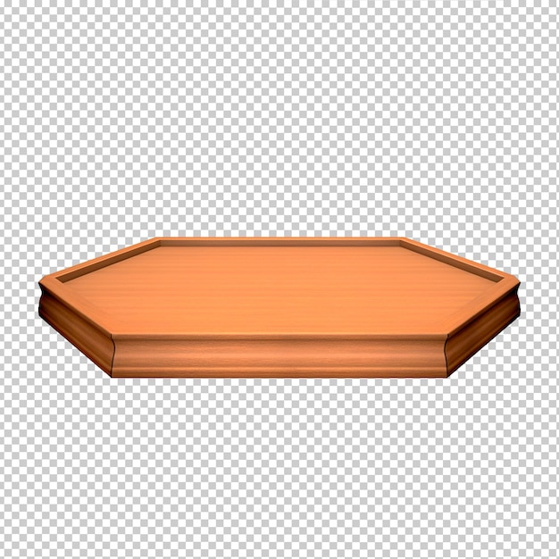 Tabla 3D sin fondo en png