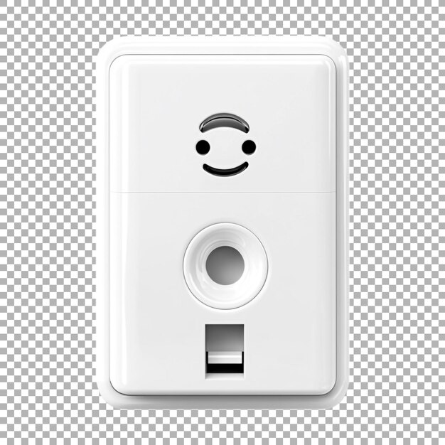 Tabla de conmutador blanco PNG en fondo transparente generada por Ai