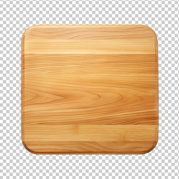 Tabla de cortar aislada en blanco