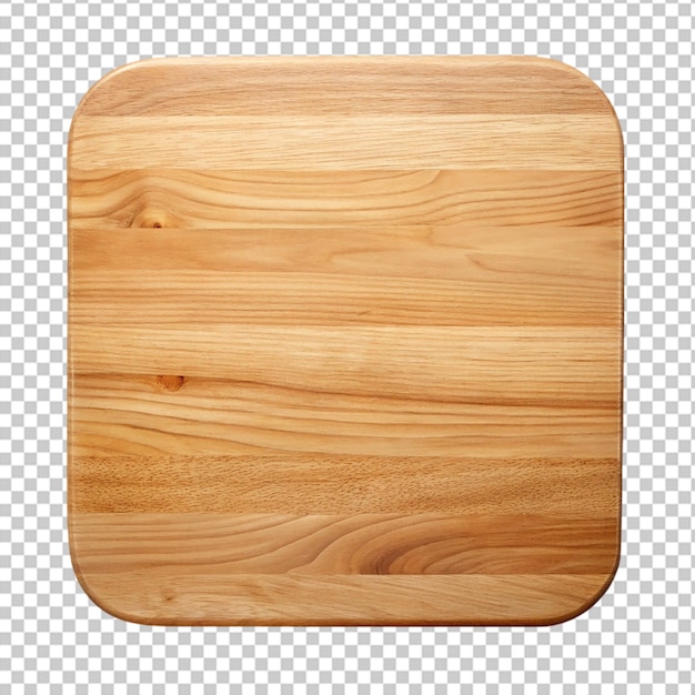 Tabla de cortar aislada en blanco