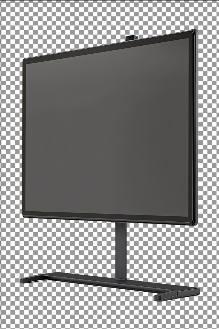 Tabla inteligente tabla digital para lecciones y presentaciones interactivas atractivas aislado hiperrealista