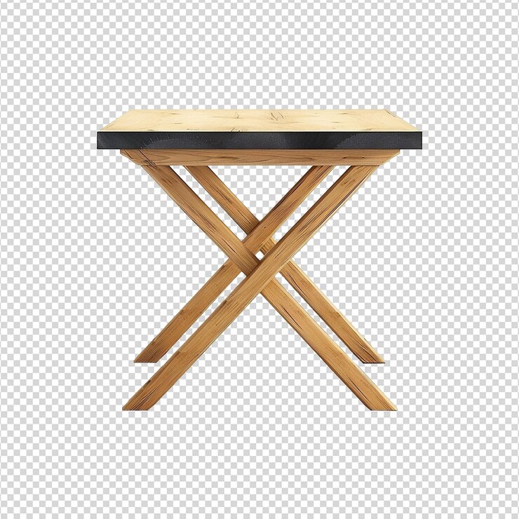 PSD tabla moderna aislada en un fondo transparente png