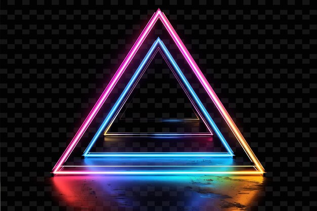 Tabla de señales de prisma triangular con una tabla de acrílico transparente Decoración de tabla de señales creativas de forma Y2K
