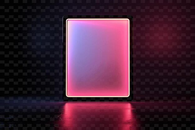 Tabla de señalización con pantalla táctil con una tabla cuadrada Decoración creativa de señalización interactiva de forma elegante Y2K