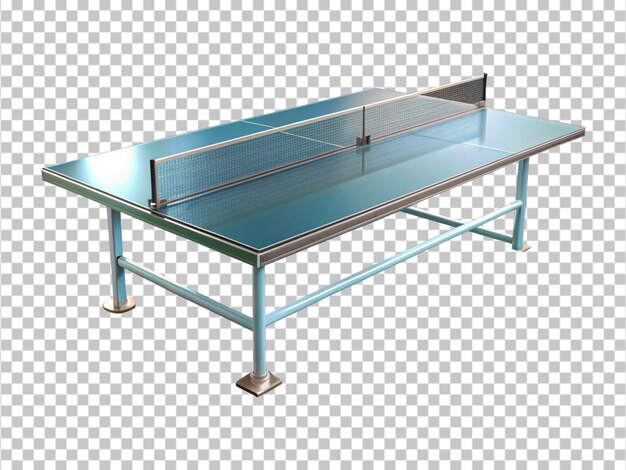 Tabla de tenis aislada sobre un fondo transparente Ilustración de renderización en 3D