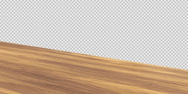 table en bois pour placement de produit
