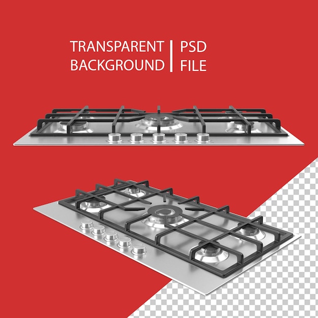 PSD table de cuisson au gaz png