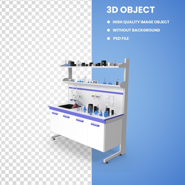 PSD table de laboratoire