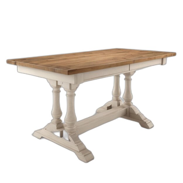 Table De Maison De Ferme Psd Sur Fond Blanc